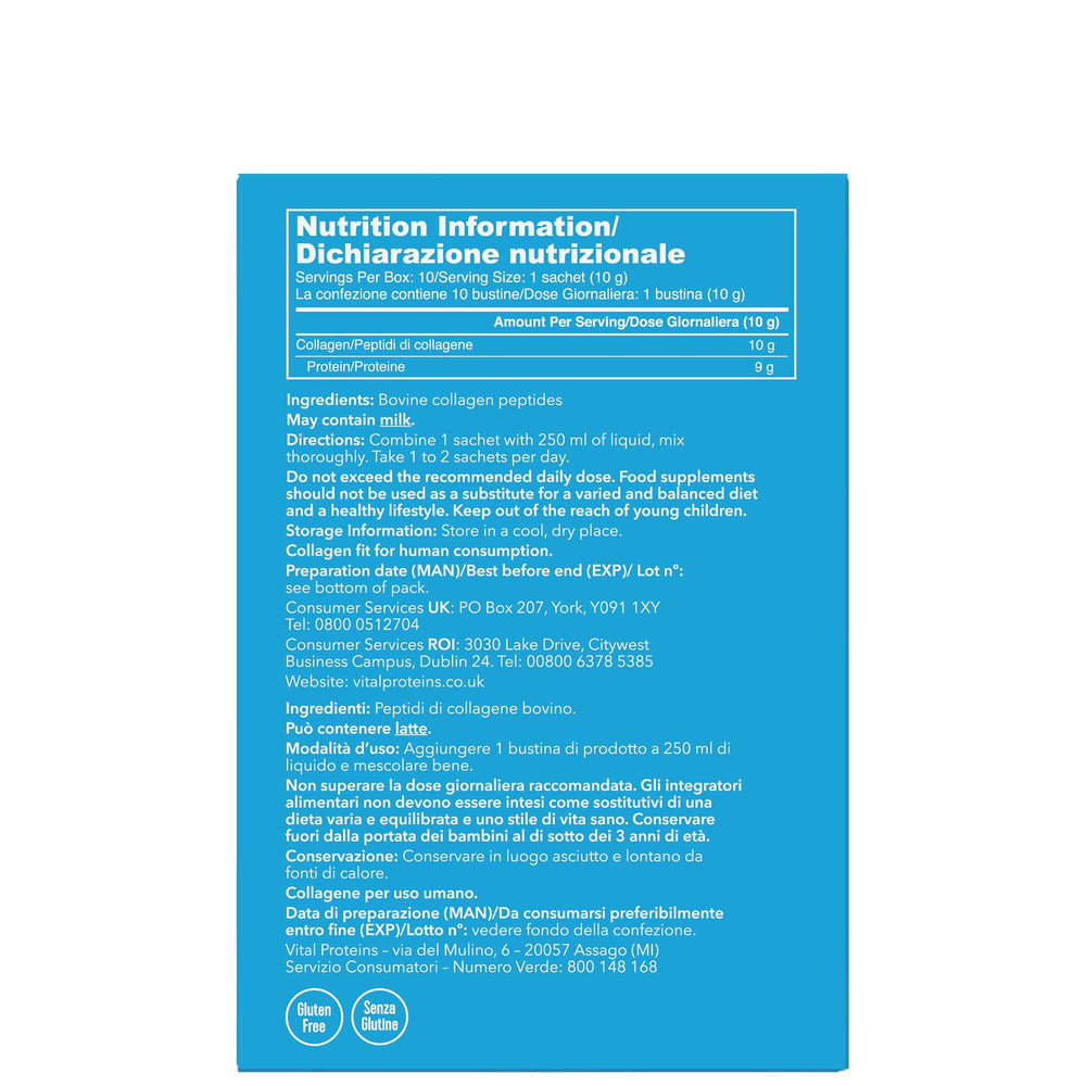 Vital Proteins Collagen Peptides Sachets 10 x 10g - Additional 3