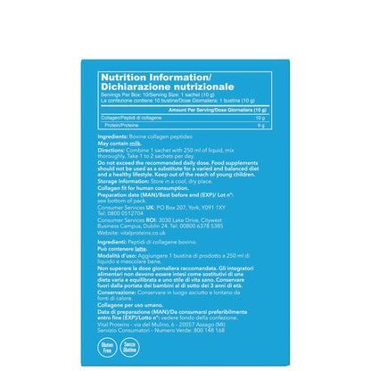 Vital Proteins Collagen Peptides Sachets 10 x 10g - Additional 3