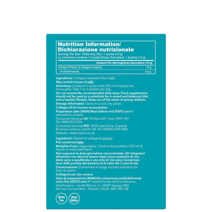 Vital Proteins Marine Collagen Sachets 10 x 10g - Additional 3