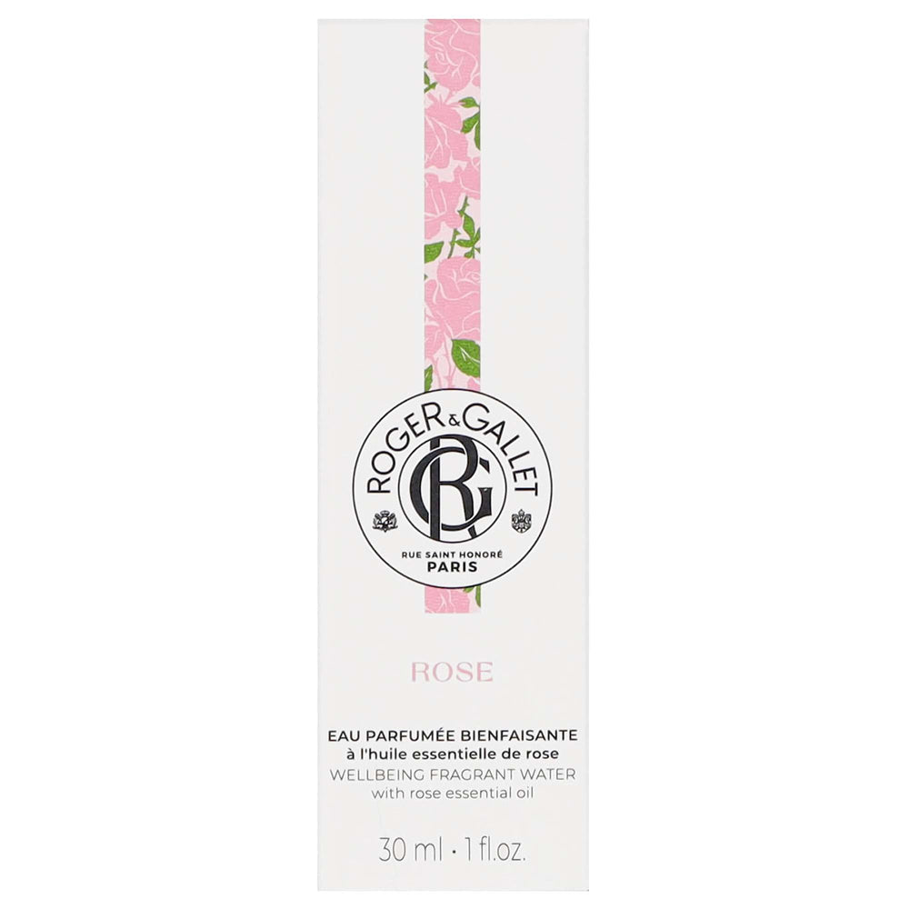 Roger & Gallet Rose Wellbeing Fragrant Water 30ml - Additional 1