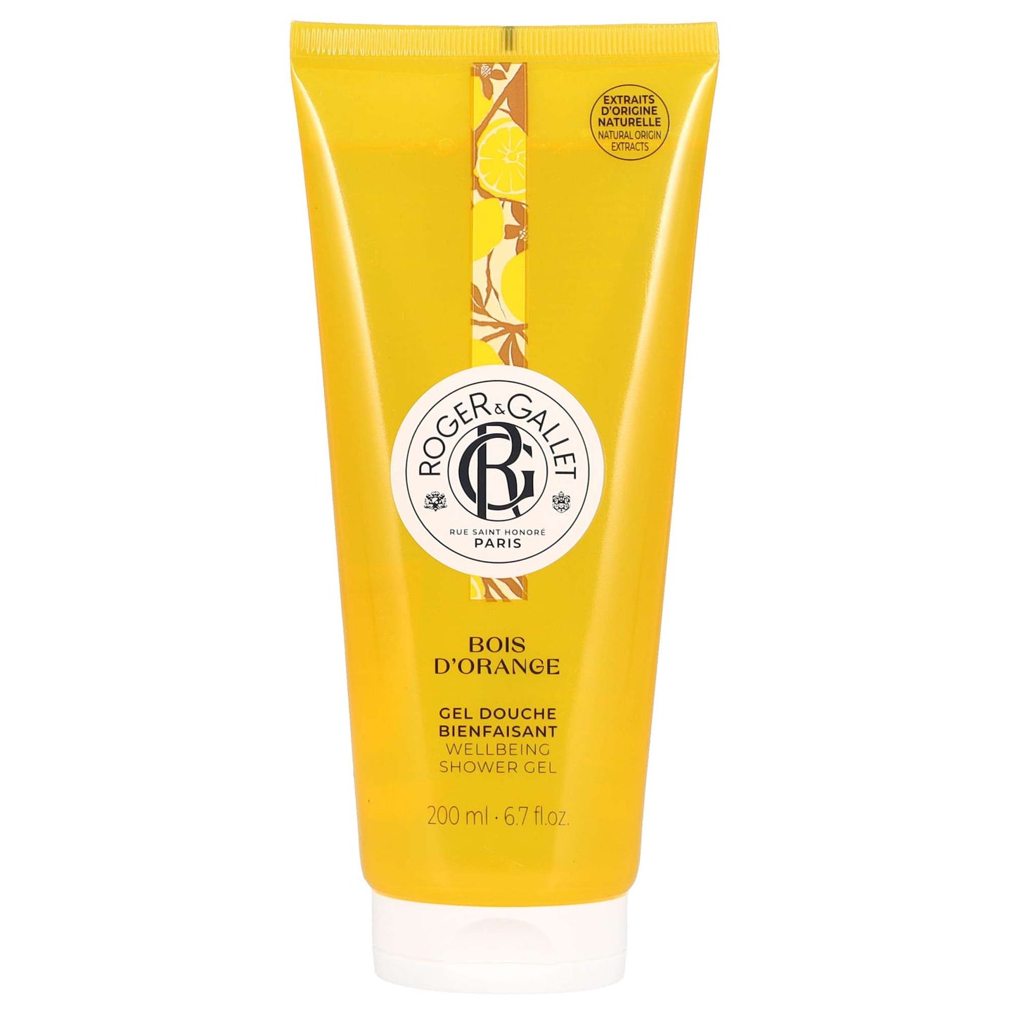 Roger & Gallet Bois d'Orange Wellbeing Shower Gel 200ml
