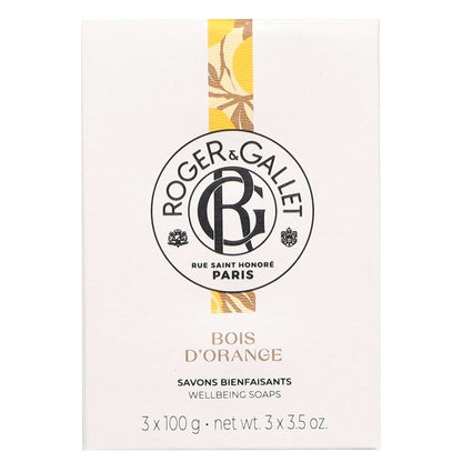 Roger & Gallet Bois d'Orange Wellbeing Soap Set 3 x 100g - Additional 1
