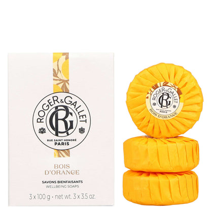 Roger & Gallet Bois d'Orange Wellbeing Soap Set 3 x 100g - Additional 2