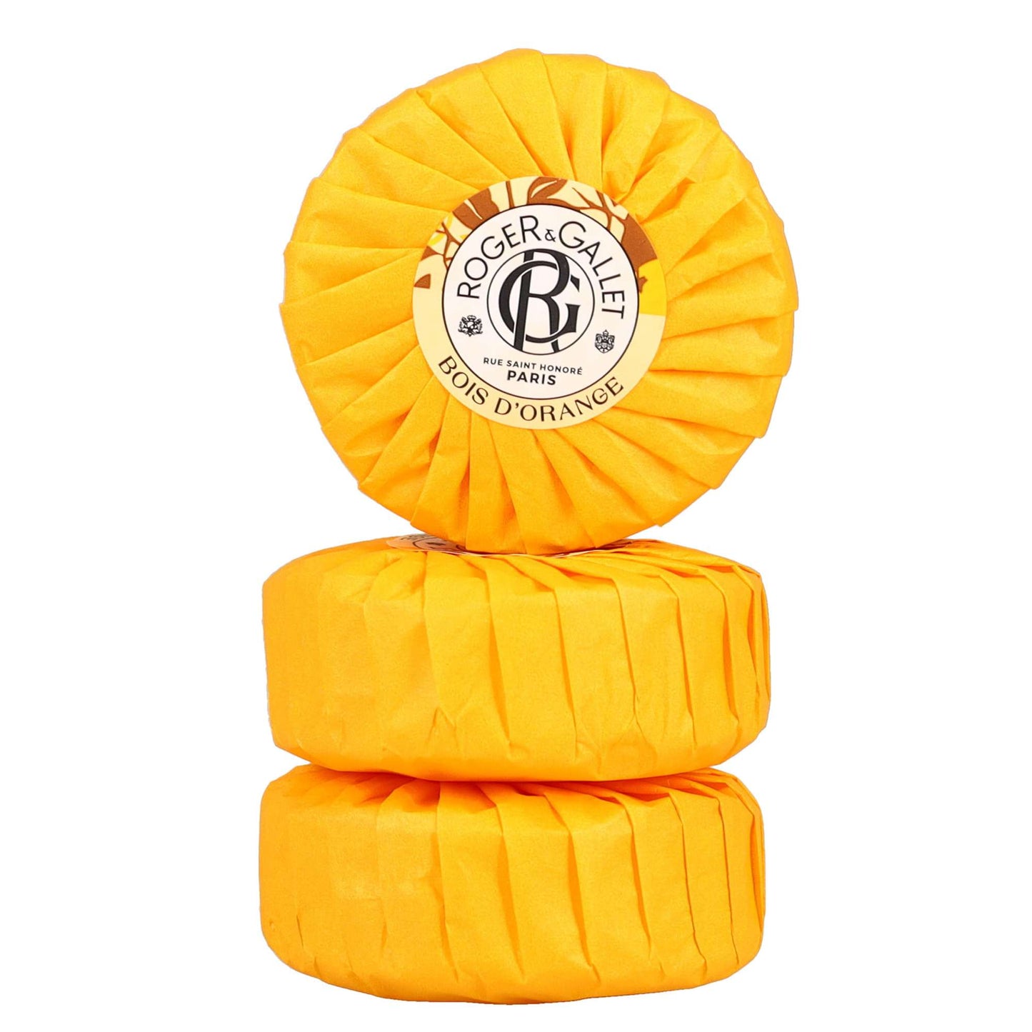 Roger & Gallet Bois d'Orange Wellbeing Soap Set 3 x 100g