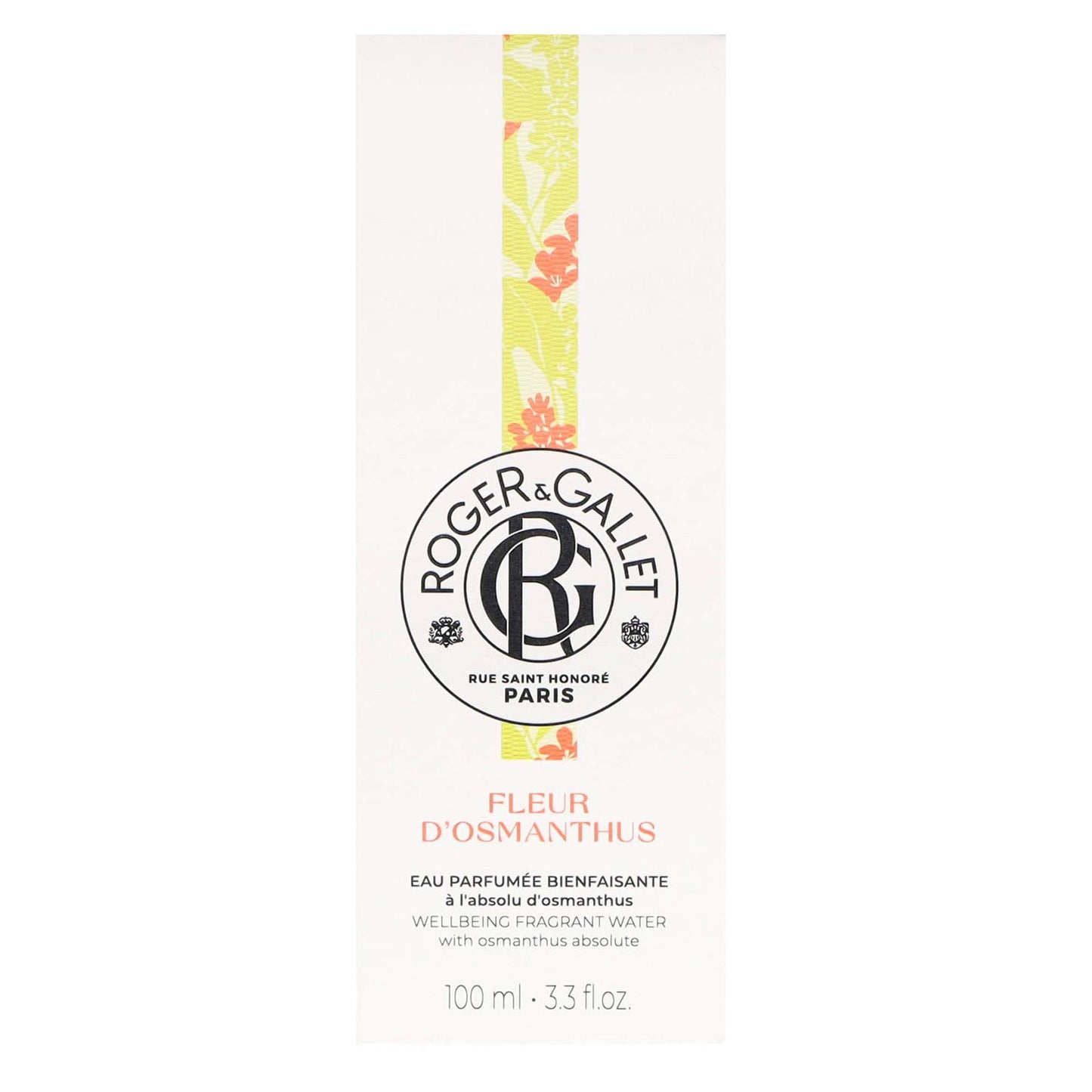 Roger & Gallet Fleur d'Osmanthus Wellbeing Fragrant Water 100ml - Additional 1