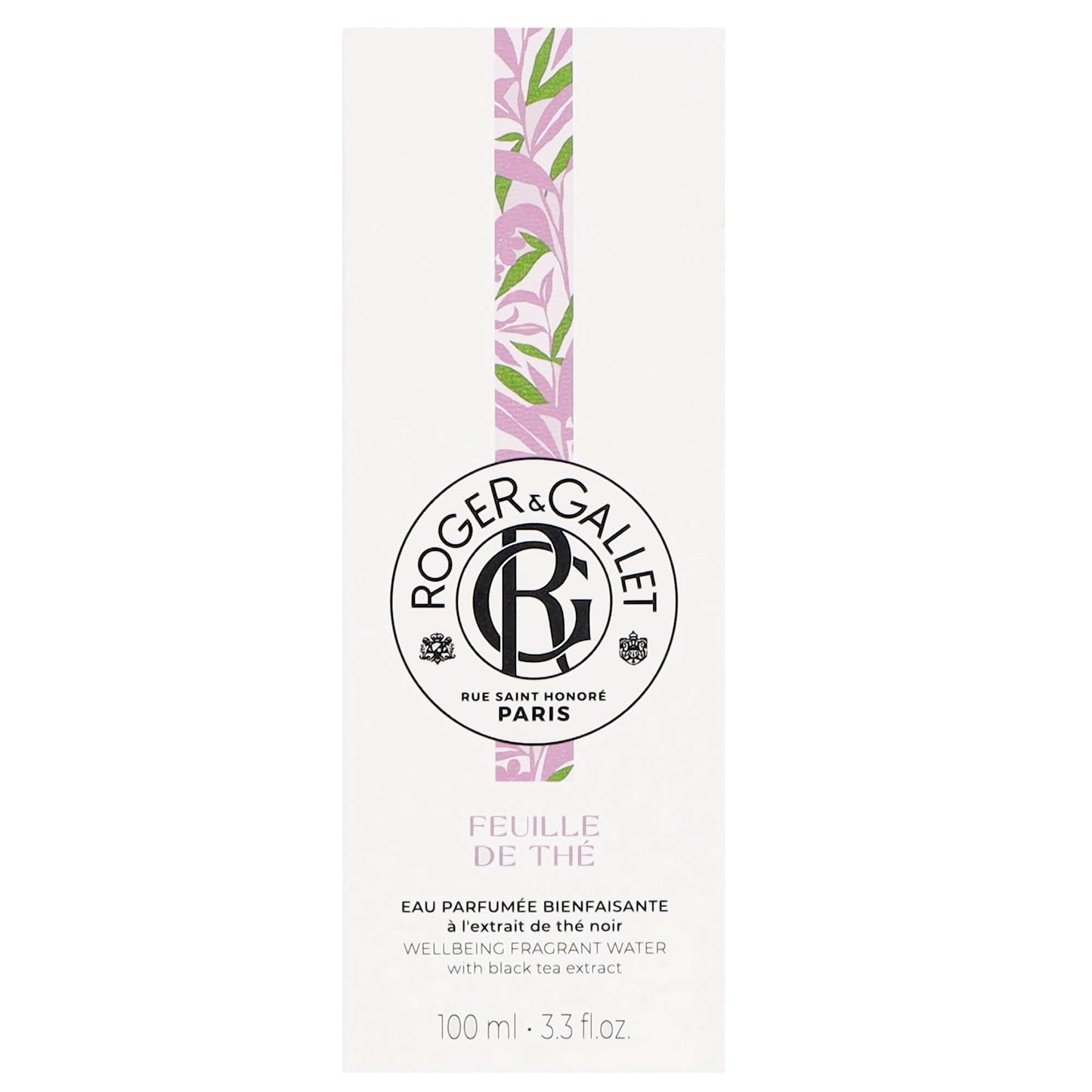 Roger & Gallet Feuille De Thé Wellbeing Fragrant Water 100ml - Additional 1