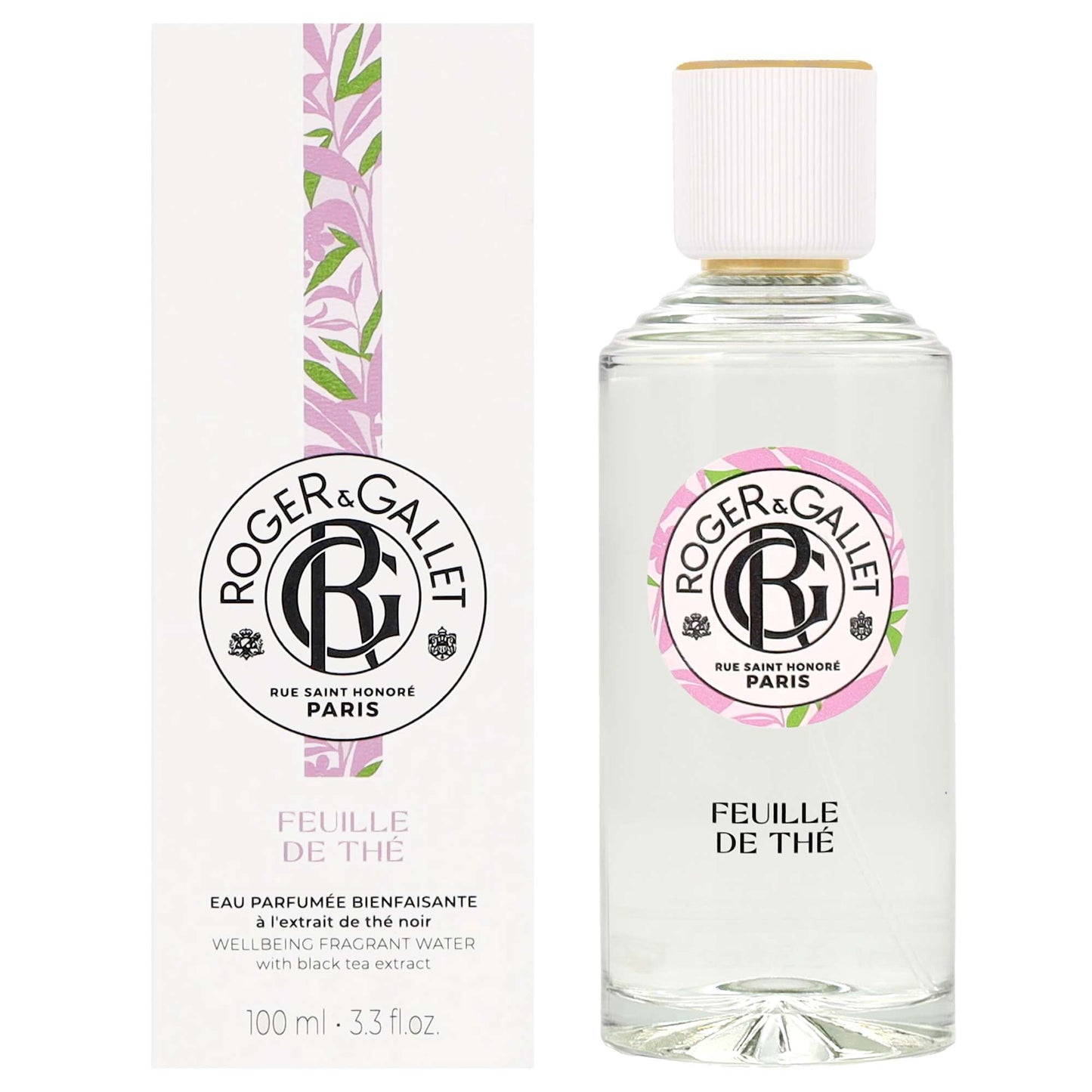 Roger & Gallet Feuille De Thé Wellbeing Fragrant Water 100ml - Additional 2