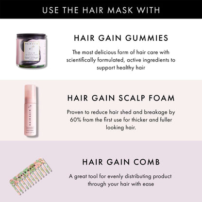 Hair Gain Hair Mask 180ml - Additional 10
