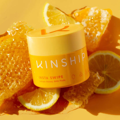 Kinship Acne Treatments Insta Swipe Lemon Honey AHA Pads x 45 - Additional 1