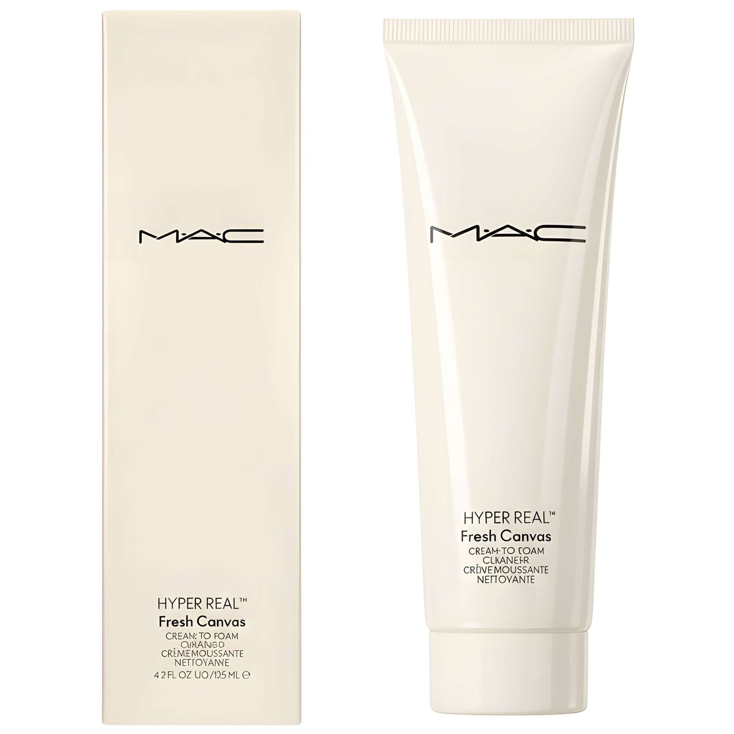 M.A.C Hyper Real Cream-To-Foam Cleanser 125ml - Additional 2