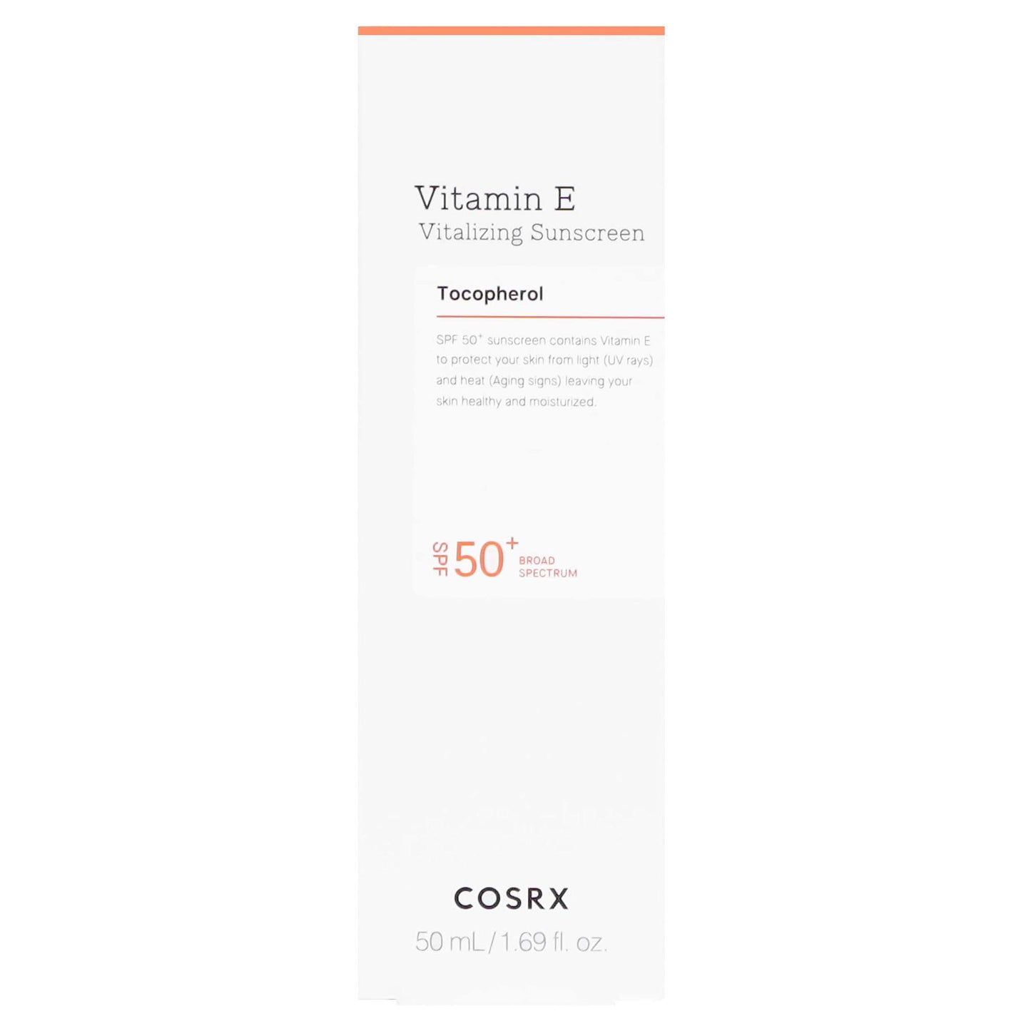 Cosrx Sun Care  Vitamin E Vitalizing Sunscreen 50++ 50ml - Additional 1