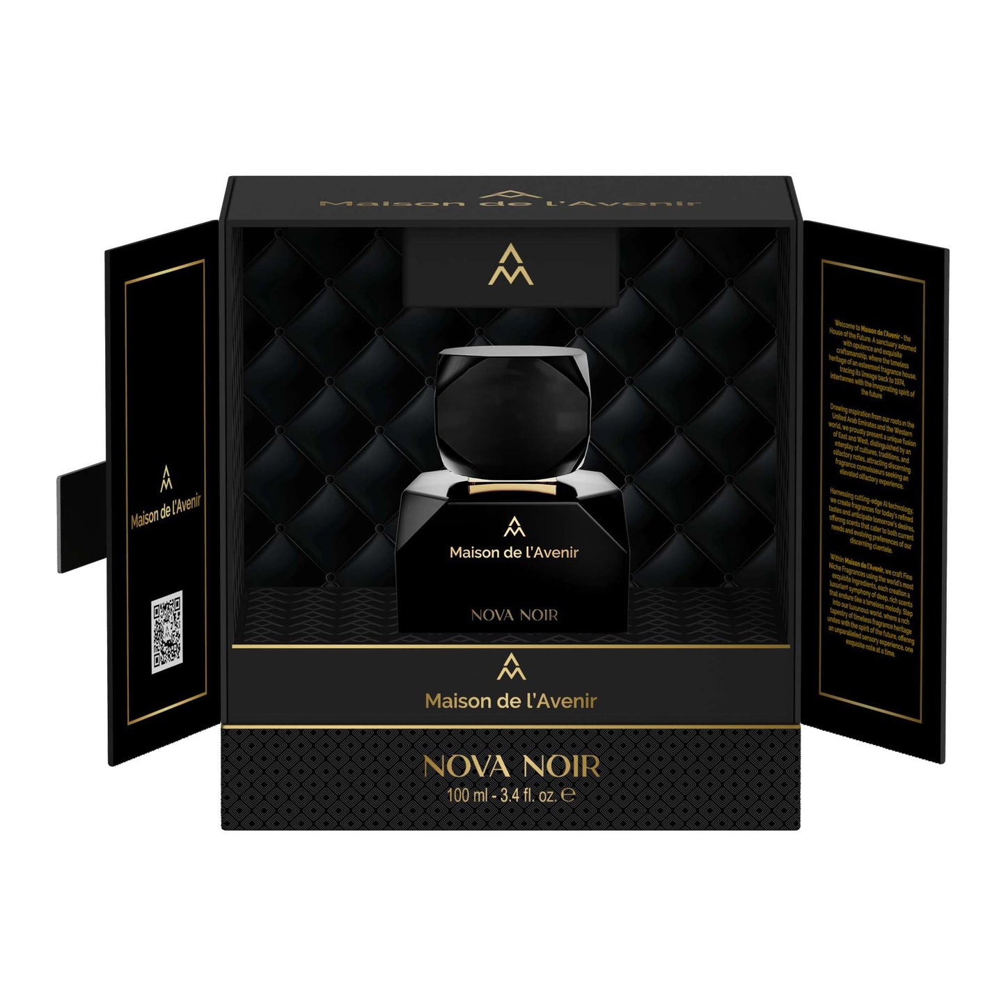 Maison de l'Avenir Elixir Collection Nova Noir Eau de Parfum Spray 100ml - Additional 2