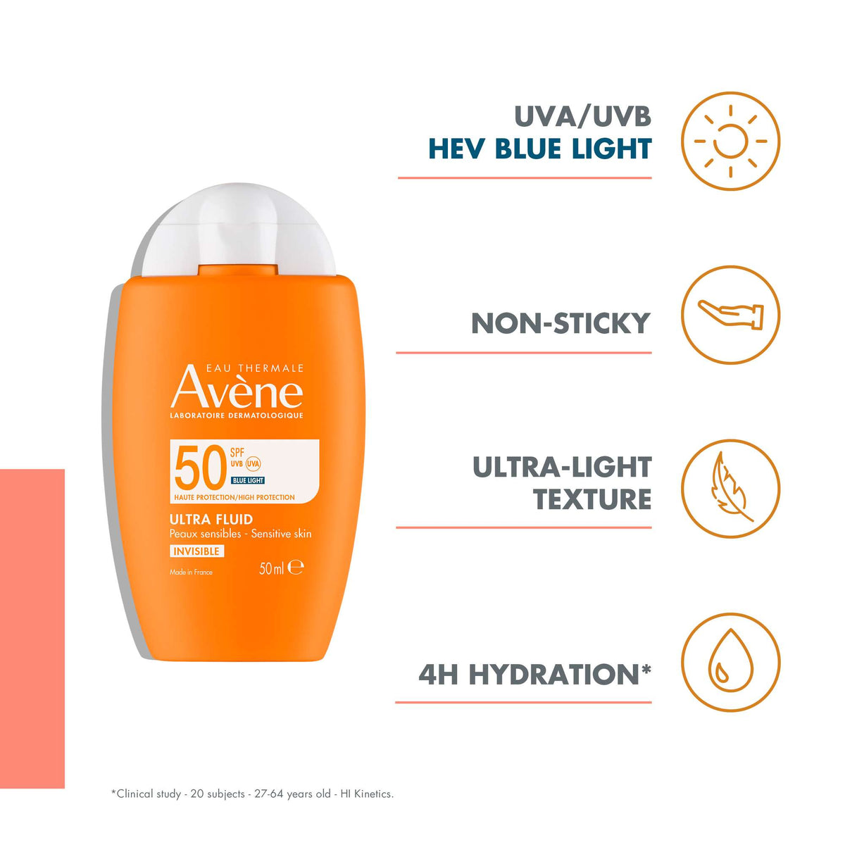 Avène Suncare Ultra Fluid Invisible SPF50 50ml - Additional 2