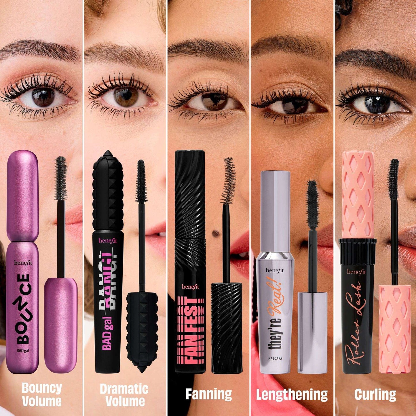 benefit BADgal Bounce  Fuller, Fluffier, Volumizing Mini Mascara 4g - Additional 7