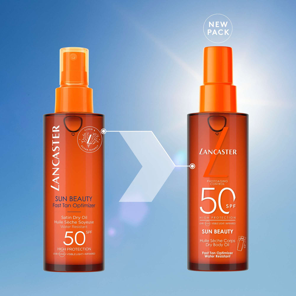 Lancaster Sun Beauty Satin Dry Oil Fast Tan Optimizer for Body SPF50 150ml - Additional 6