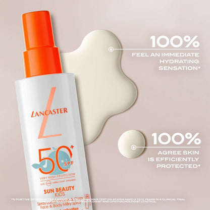 Lancaster Sun For Kids Face & Body Milky Spray SPF50+ 150ml - Additional 3