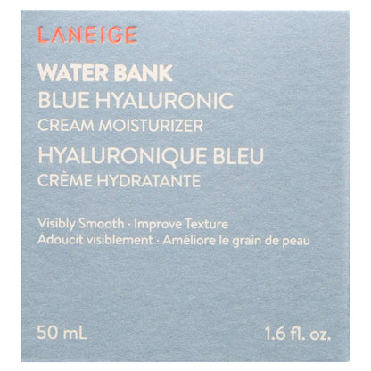 Laneige Water Bank Blue Hyaluronic Cream Moisturizer 50ml - Additional 1