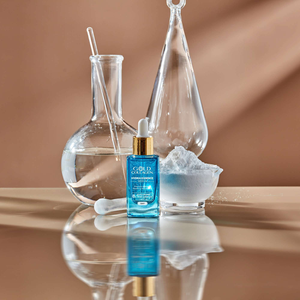 Gold Collagen Skincare  Hydra Essence Intensive Hydration & Repairing Replumping Serum 30ml - Additional 1
