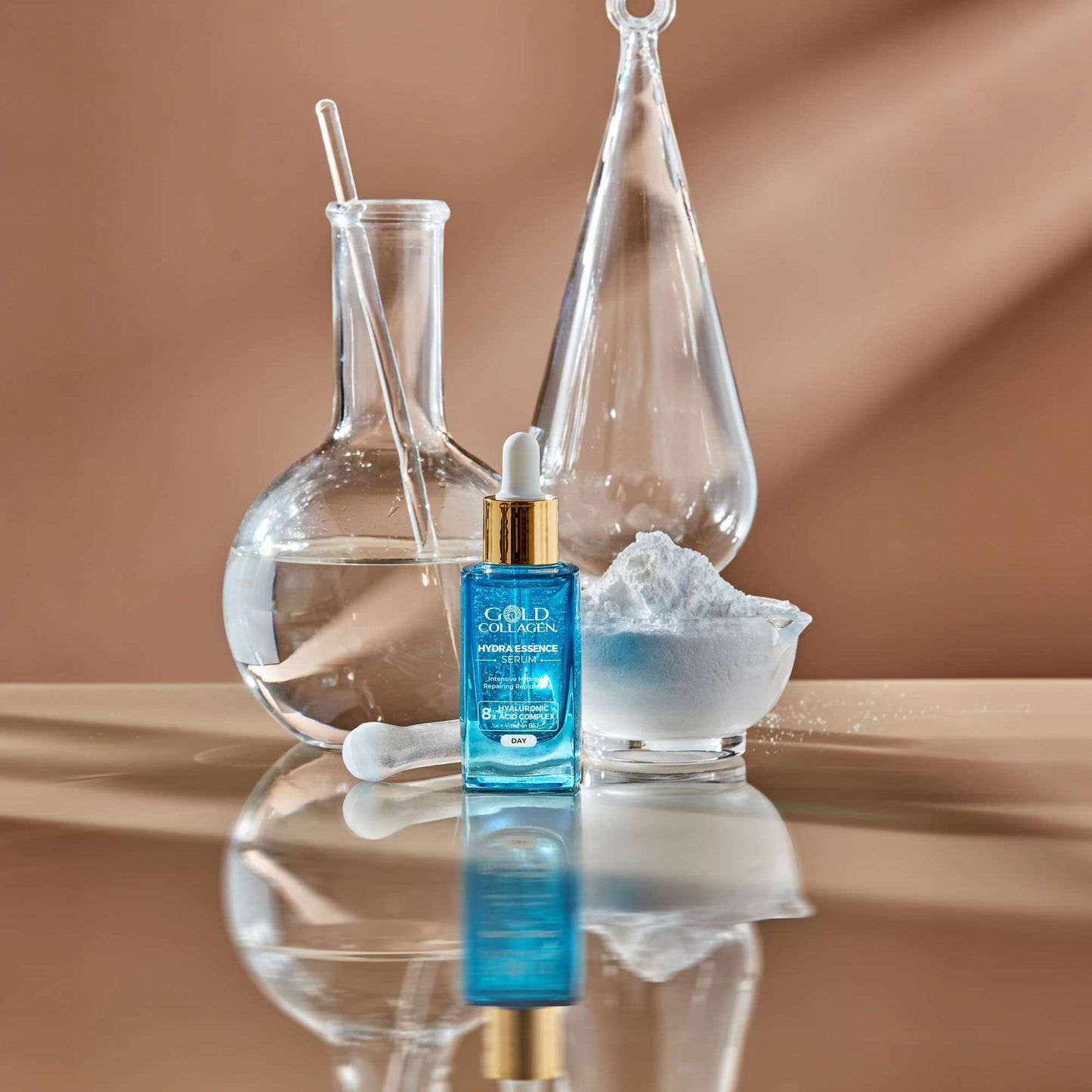 Gold Collagen Skincare  Hydra Essence Intensive Hydration & Repairing Replumping Serum 30ml - Additional 1
