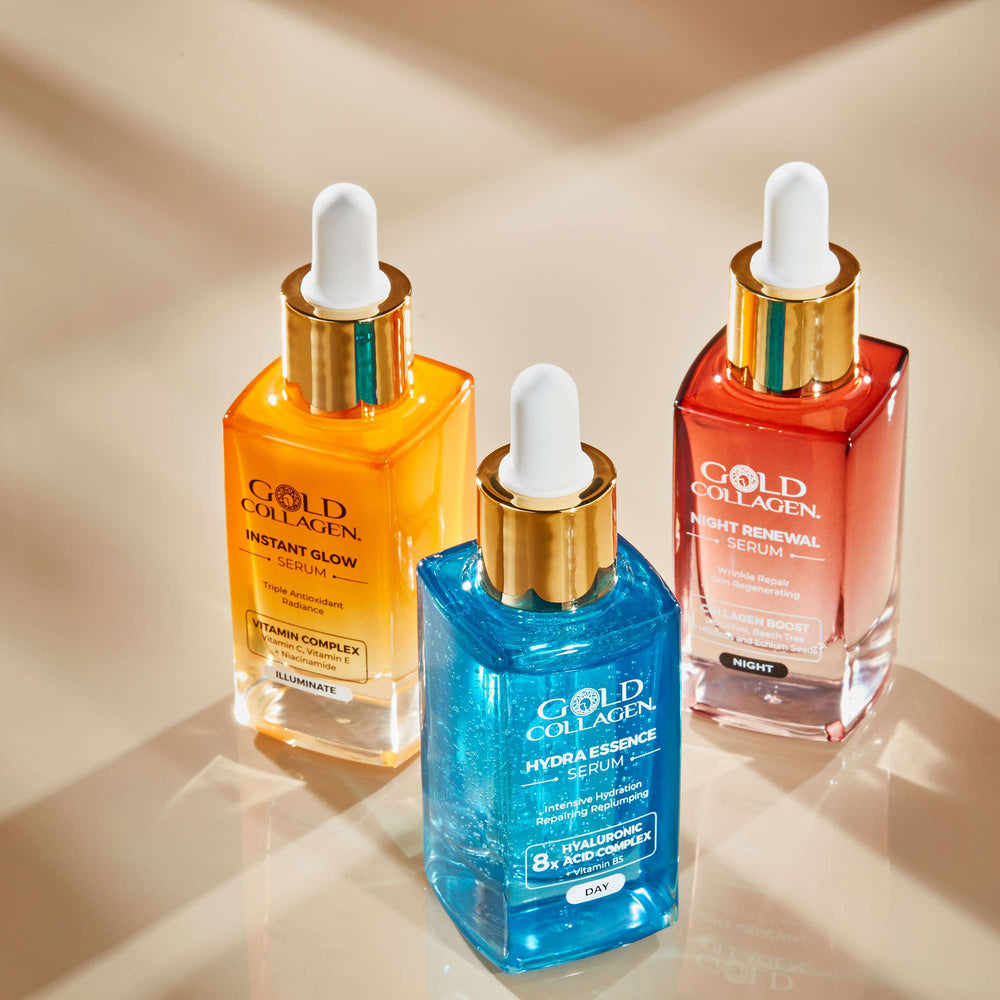 Gold Collagen Skincare  Hydra Essence Intensive Hydration & Repairing Replumping Serum 30ml - Additional 2