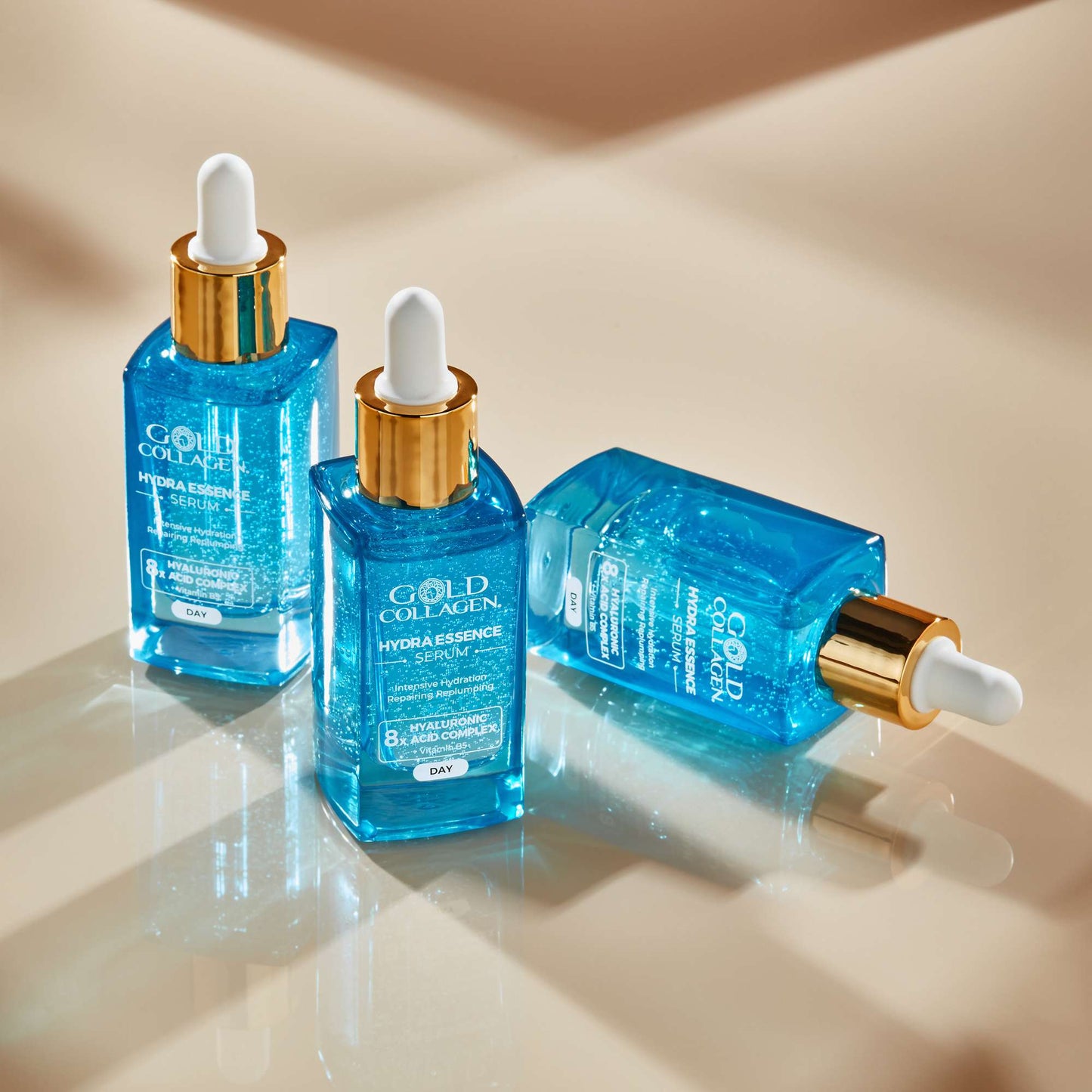 Gold Collagen Skincare  Hydra Essence Intensive Hydration & Repairing Replumping Serum 30ml - Additional 4