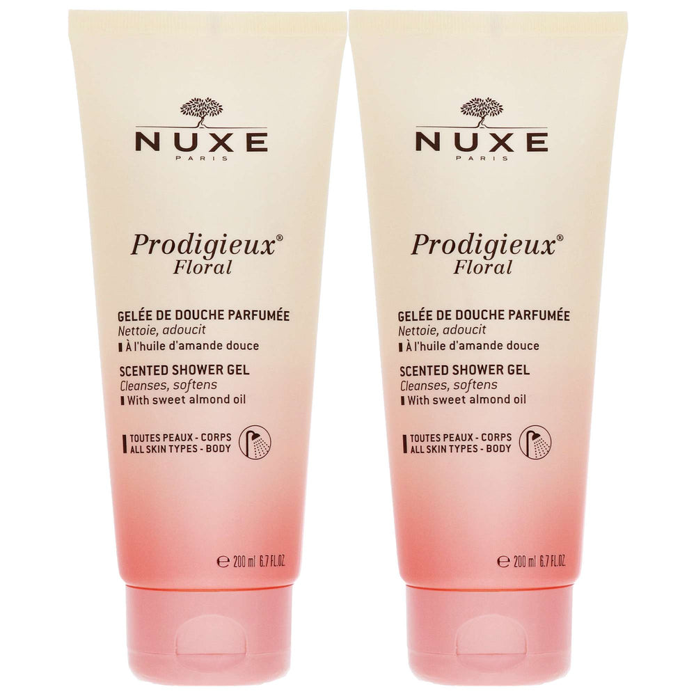 Nuxe  Duo: Prodigieux Floral Scented Shower Gel 200ml x2