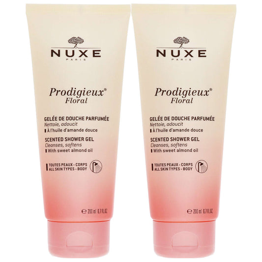 Nuxe  Duo: Prodigieux Floral Scented Shower Gel 200ml x2