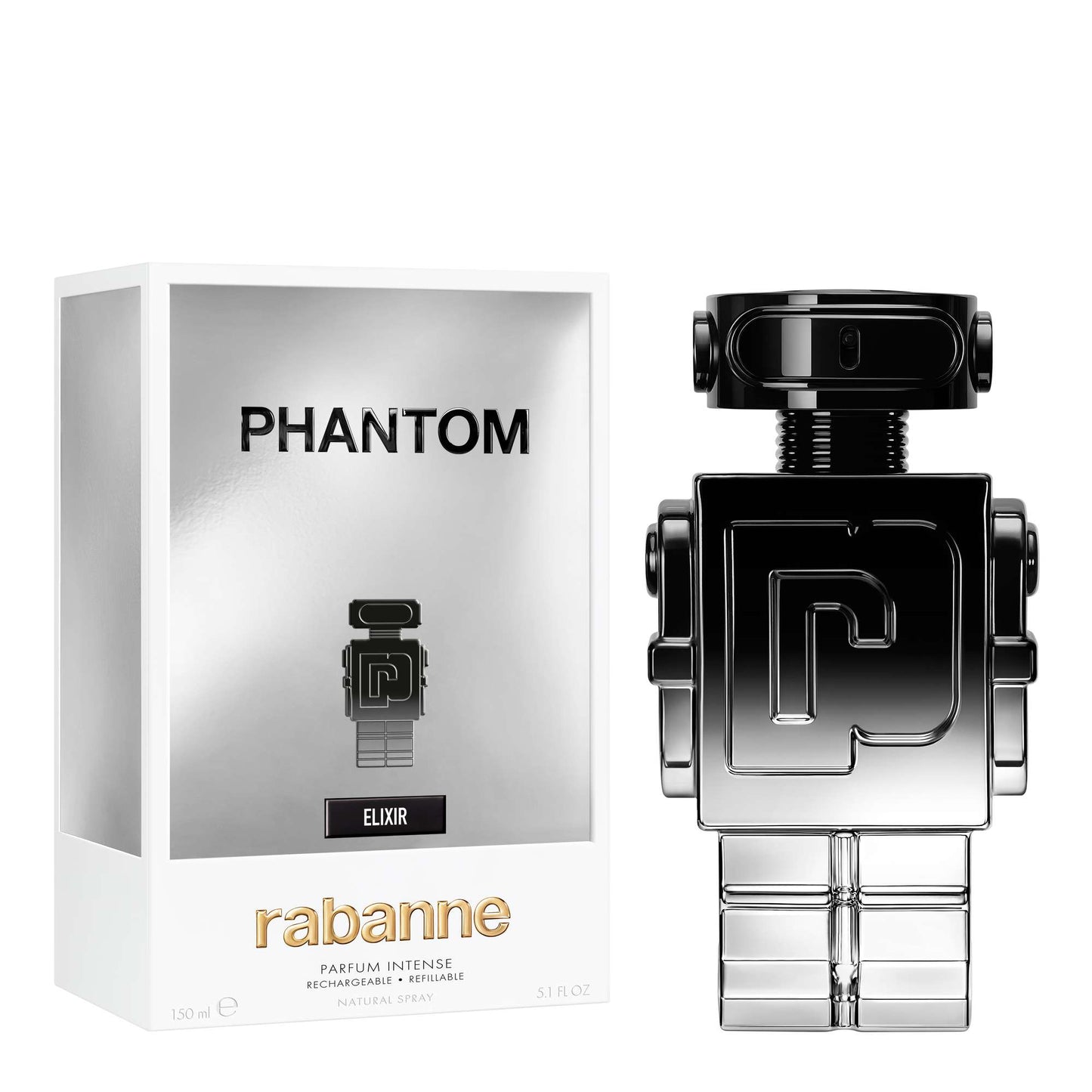 Rabanne Phantom Elixir Parfum Intense Refillable 150ml - Additional 1