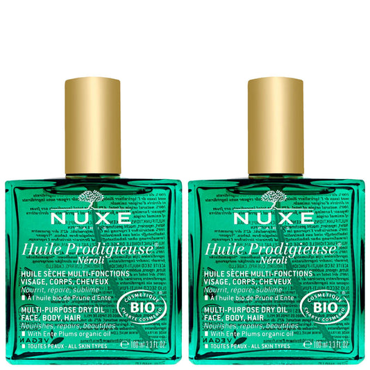Nuxe  Duo: Huile Prodigieuse Neroli Multi-Purpose Dry Oil Spray 100ml x 2