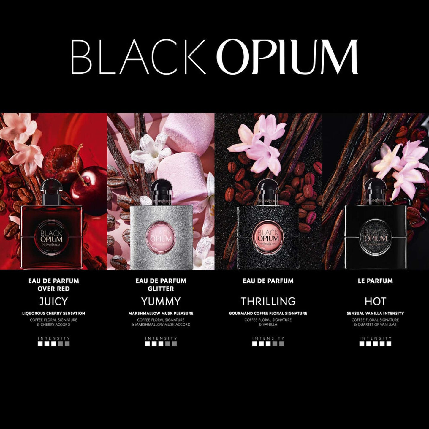 Yves Saint Laurent Black Opium Glitter Eau de Parfum Spray 30ml - Additional 4