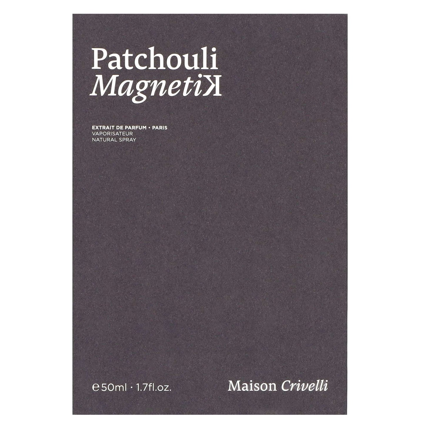 Maison Crivelli Patchouli Magnetik  Eau de Parfum 50ml - Additional 1