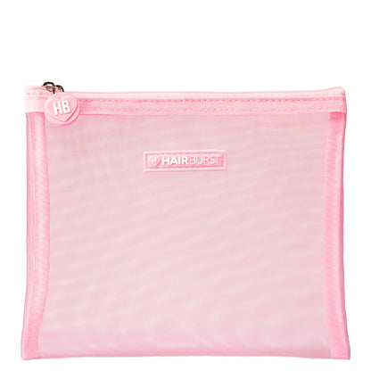 Hairburst Accessories & Tools Pink Mesh Wash Bag