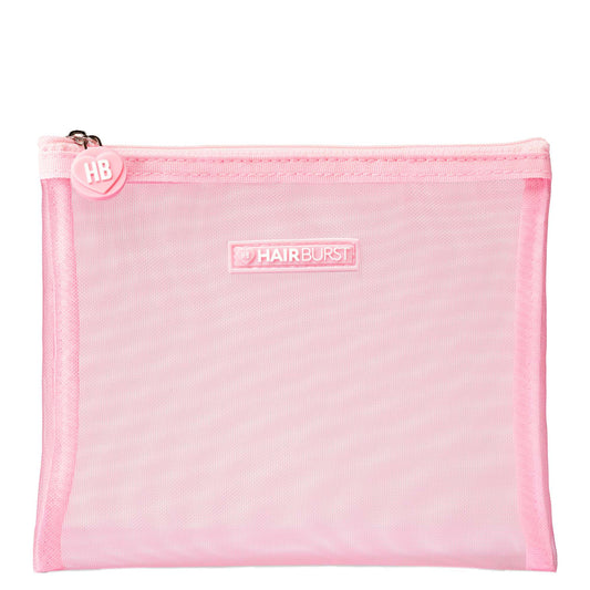 Hairburst Accessories & Tools Pink Mesh Wash Bag