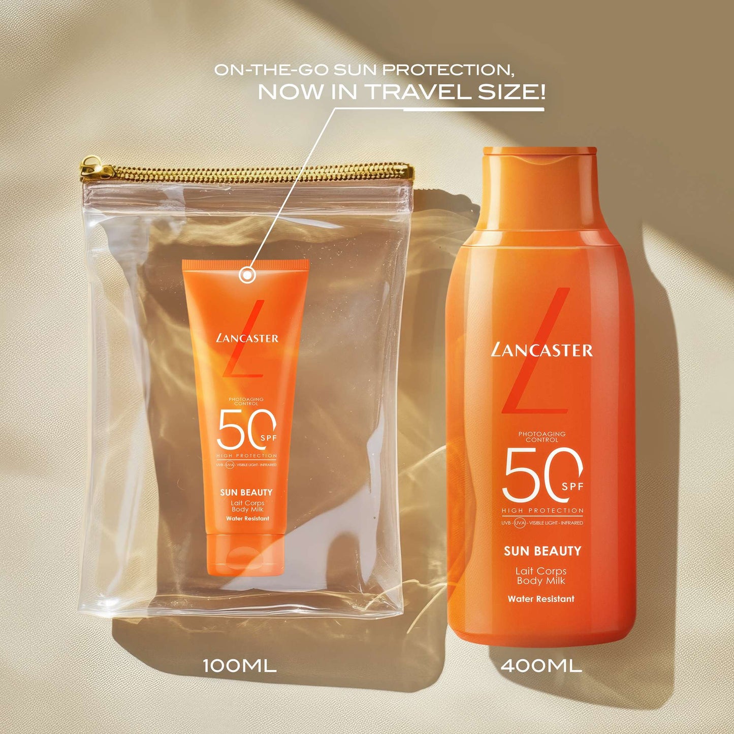 Lancaster Sun Beauty Body Milk SPF50 100ml - Additional 4