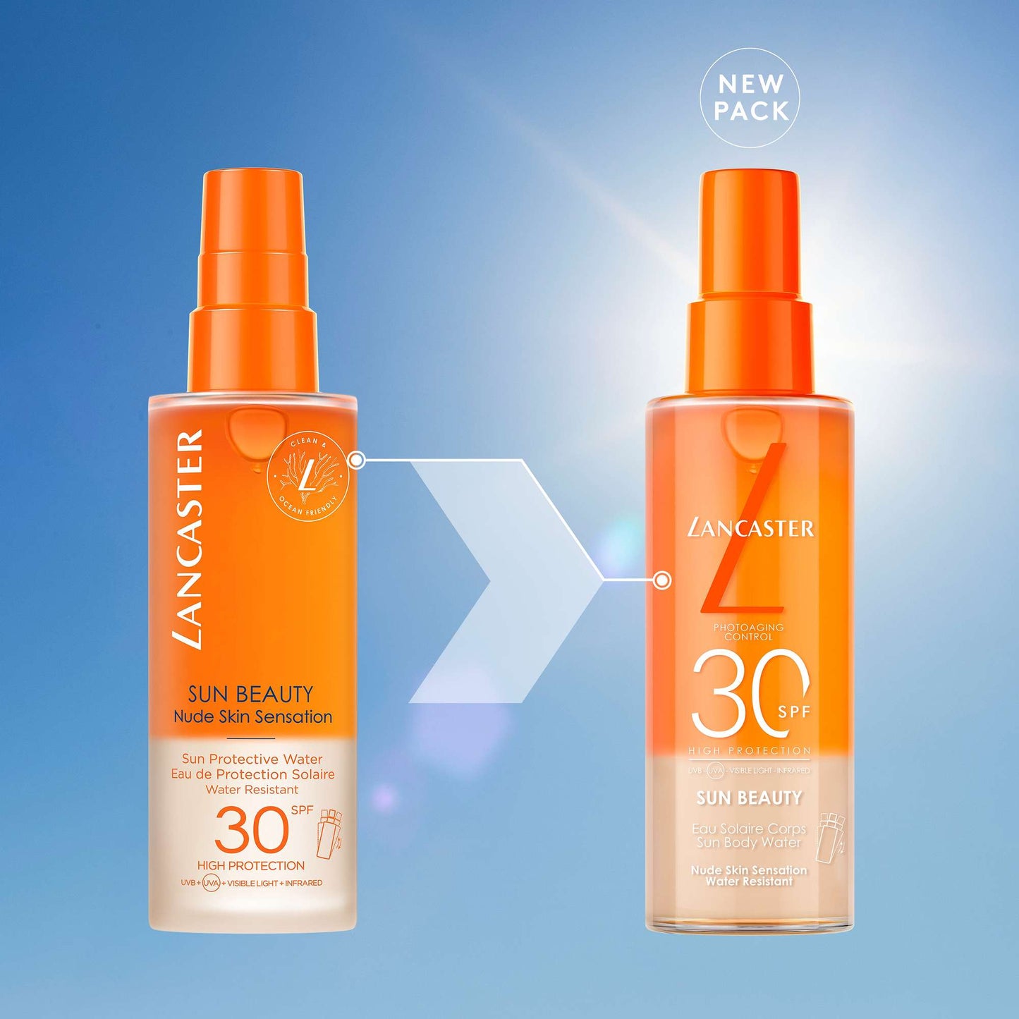 Lancaster Sun Beauty Body Water SPF30 100ml - Additional 5
