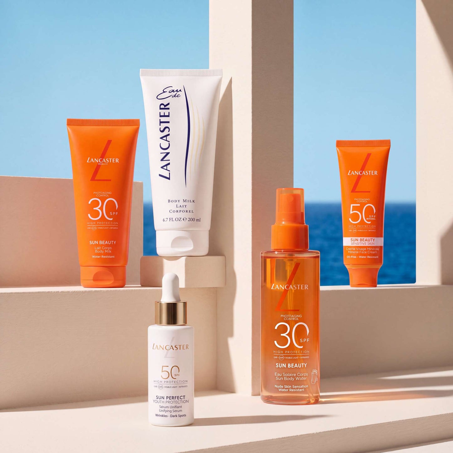 Lancaster Sun Beauty Sensitive Skin Mineral Face Cream SPF50 50ml - Additional 1
