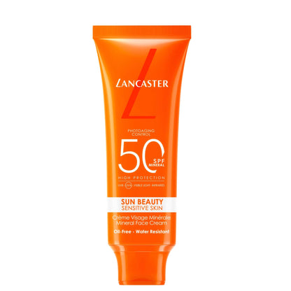 Lancaster Sun Beauty Sensitive Skin Mineral Face Cream SPF50 50ml