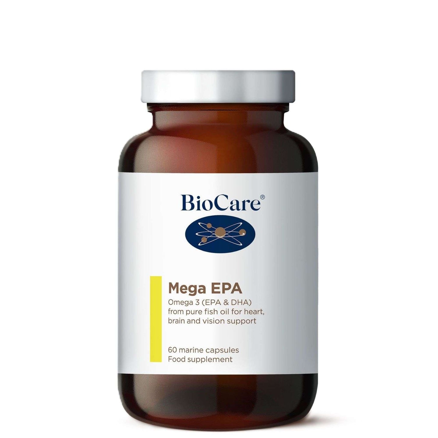 BioCare Fish Oil Supplements Mega Epa Marine x 60 Capsules
