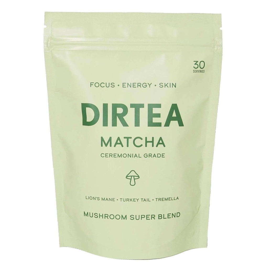 Dirtea Super Blends  Energy: Matcha Mushroom Super Blend 180g