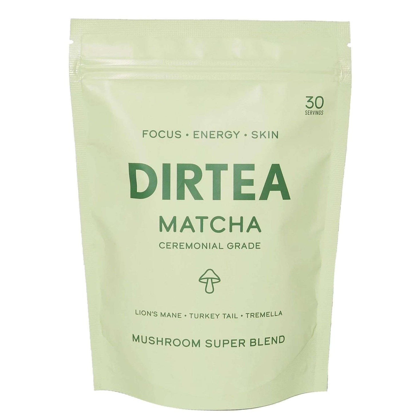 Dirtea Super Blends  Energy: Matcha Mushroom Super Blend 180g