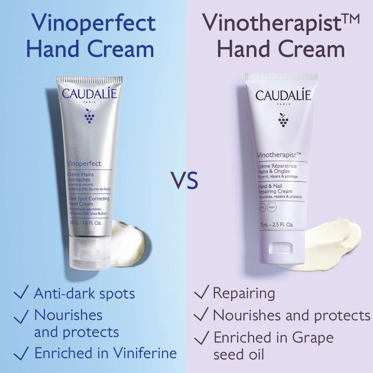 Caudalie Vinoperfect Dark Spot Correcting Hand Cream 50ml - Additional 3