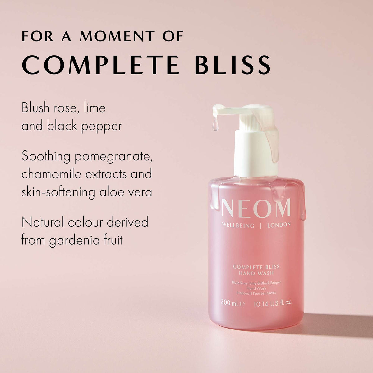 Neom Wellbeing London Scent To Calm & Relax Complete Bliss Hand Wash 300ml - Additional 2