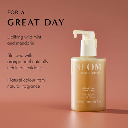 Neom Wellbeing London Great Day Hand Wash Refill 600ml - Additional 1