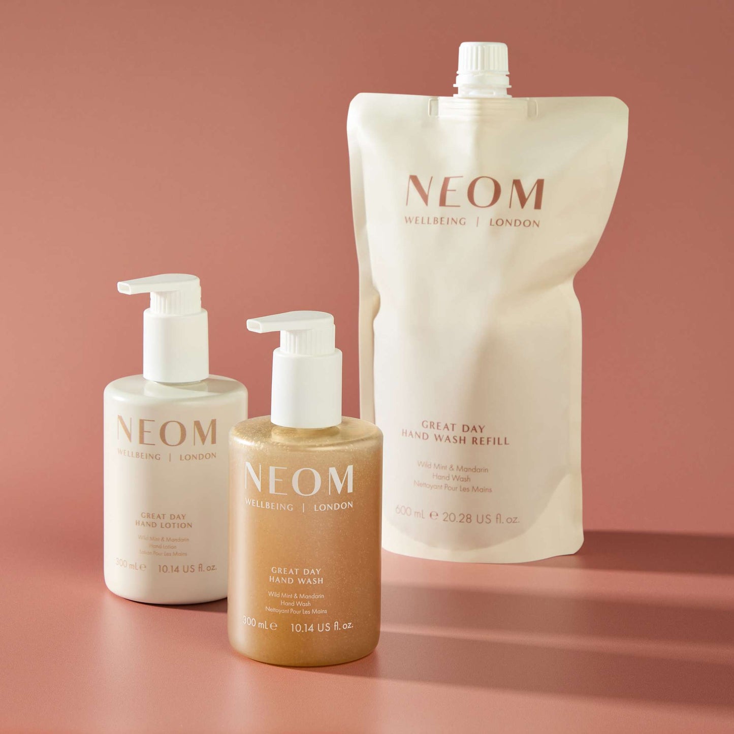 Neom Wellbeing London Great Day Hand Wash Refill 600ml - Additional 6