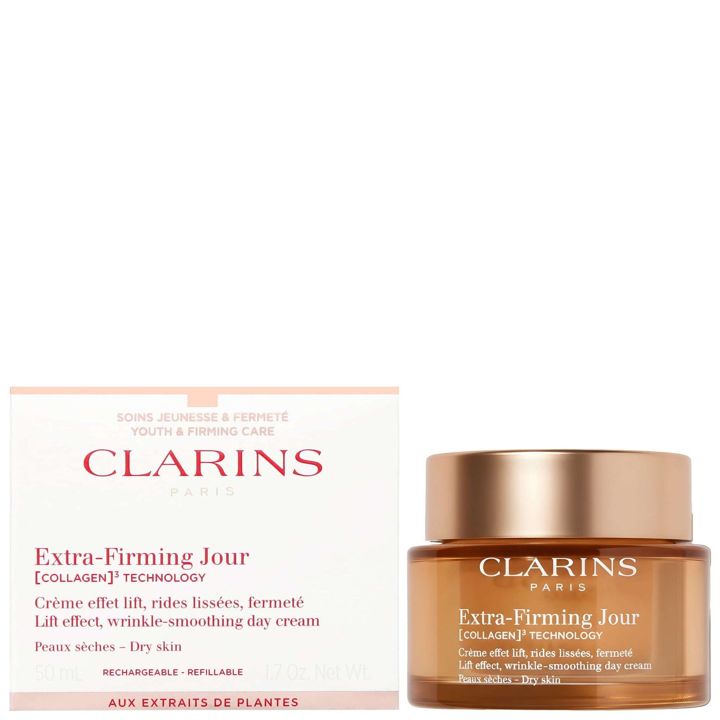 Clarins Extra-Firming Jour  Day Cream Dry Skin 50ml - Additional 2