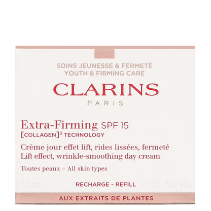 Clarins Extra-Firming Day Cream Refill SPF15 All Skin Types 50ml - Additional 1