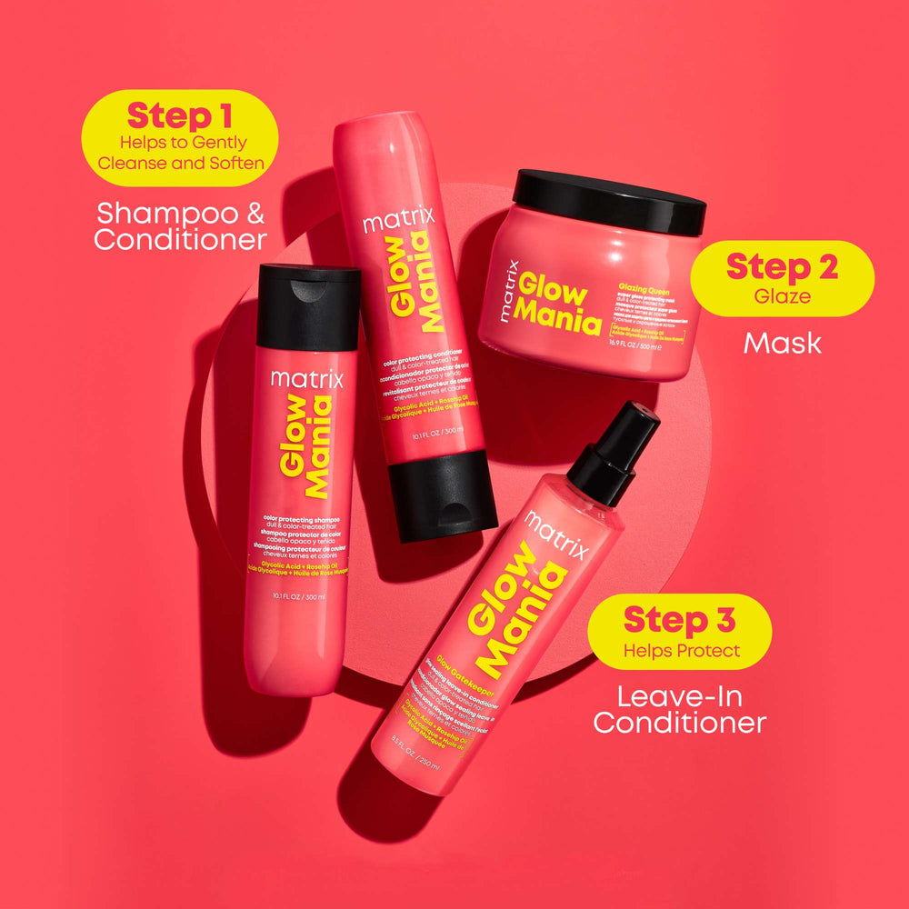 Matrix Glow Mania  Glazing Queen: Super Gloss Protecting Mask 500ml - Additional 2