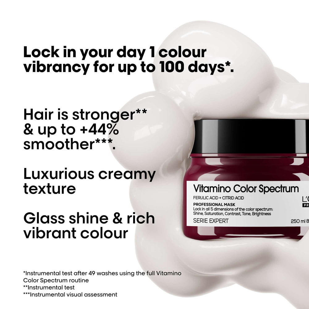L'Oréal Professionnel Vitamino Color Spectrum Hair Mask for Coloured Hair 250ml - Additional 3