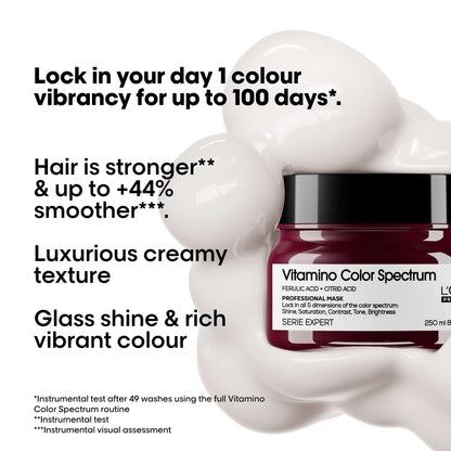 L'Oréal Professionnel Vitamino Color Spectrum Hair Mask for Coloured Hair 250ml - Additional 3