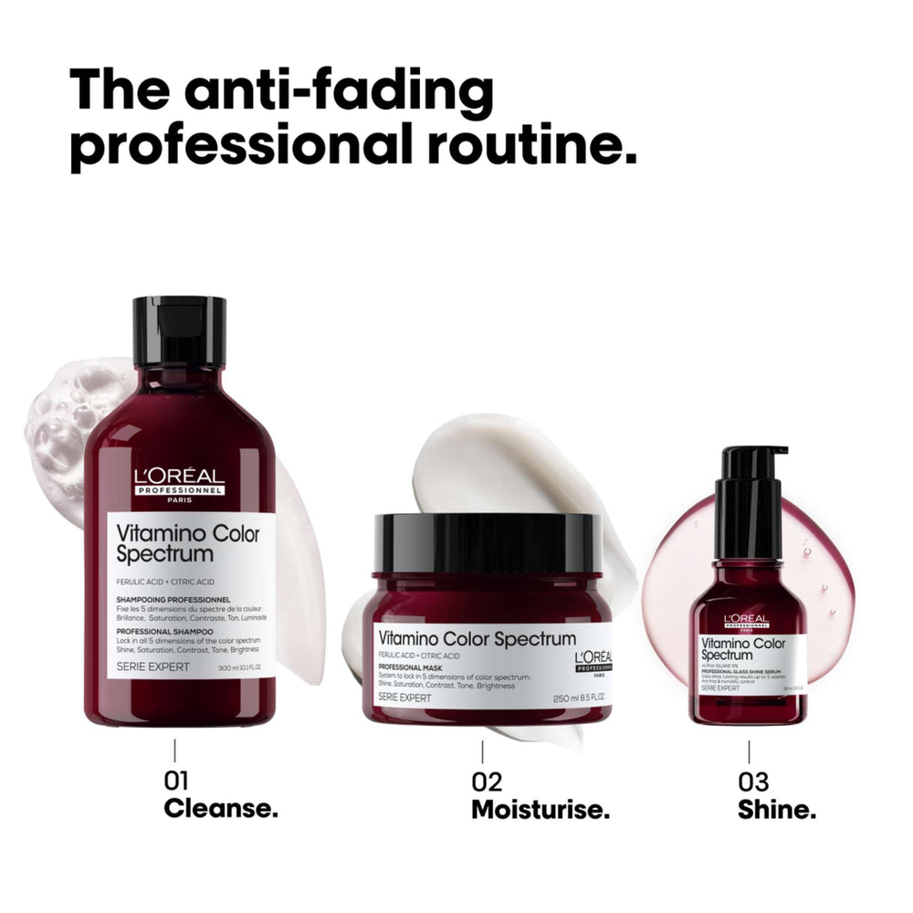 L'Oréal Professionnel Vitamino Color Spectrum Glass Shine Serum for Coloured Hair 50ml - Additional 2